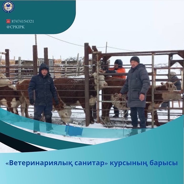 “Ветеринариялық санитар” курсының барысы